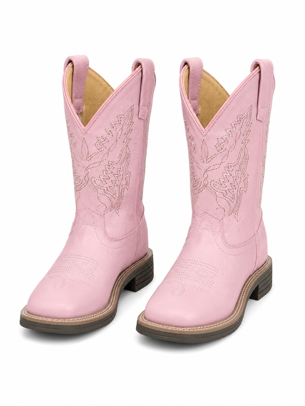 Smoky Mountain Leather Kids Pink Western
Cowboy Boots